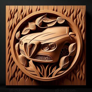 3D model Alfa Romeo Giulietta (STL)